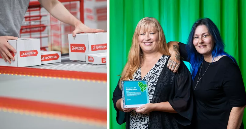 Klubben på Apotea har fått pris.