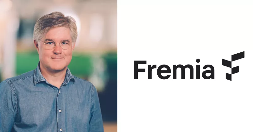 Förhandlingarna mellan PTK och Fremia har strandat. På bilden: Martin Wästfelt, chefsförhandlare för PTK. Martin Wästfelt, Unionen och Fremias loggo.