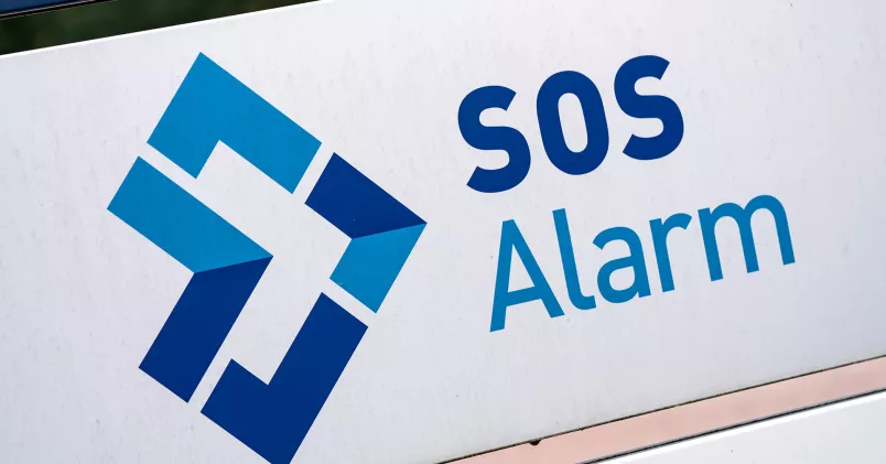 SOS-alarms logga