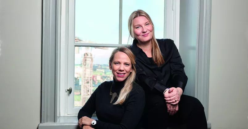 Gerda Mazi Larsson och Jenny Acaralp Gerda Mazi Larsson och Jenny Acaralp