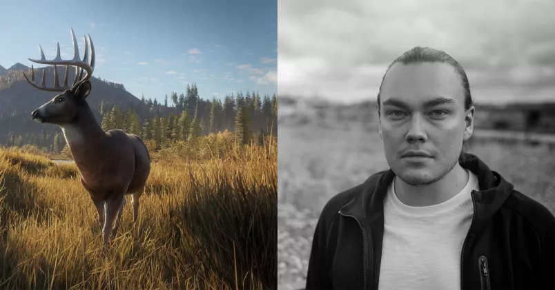 The Hunter game Avalanche och Love Arvidsson