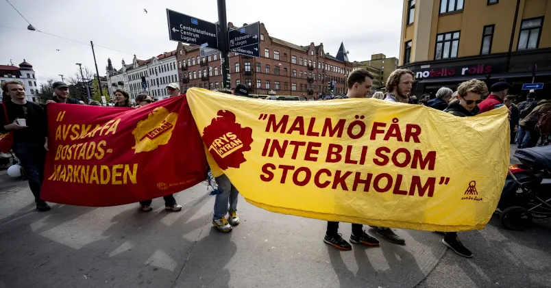 1 majtåg i Malmö