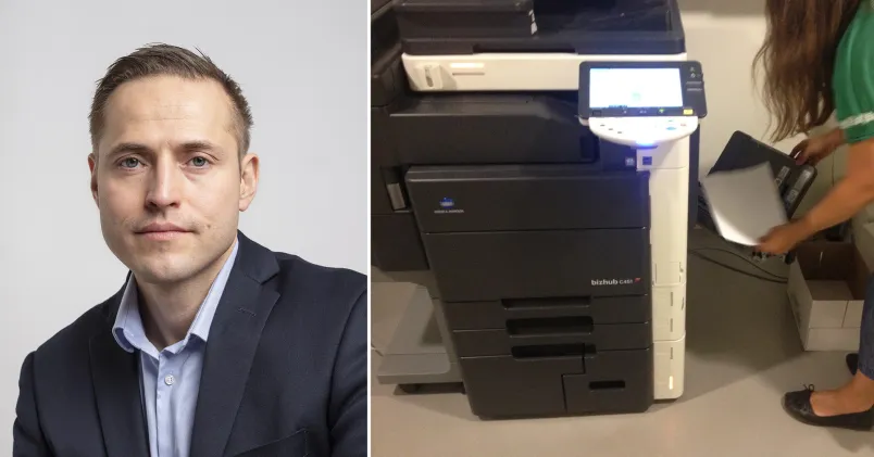 Känns det som att tekniken alltid krånglar för dig? Psykologen David Waskuri förklarar varför – och hur du bryter teknikförbannelsen.David Waskuri/skrivare som strular