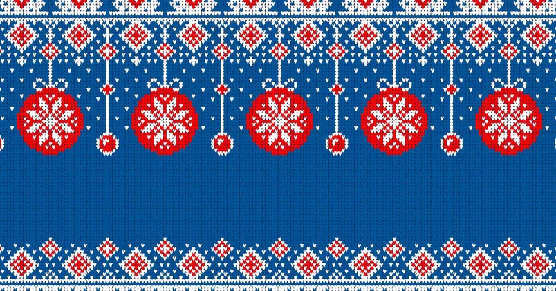 broderi vinter julmönster