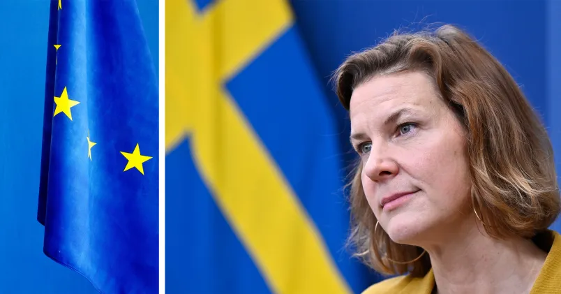 Nina Larsson (L), jämställdhetsminister, vill förhandla om lönetransparensdirektivet