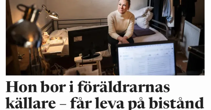 Maria Dahlin får ingen sjukersättning