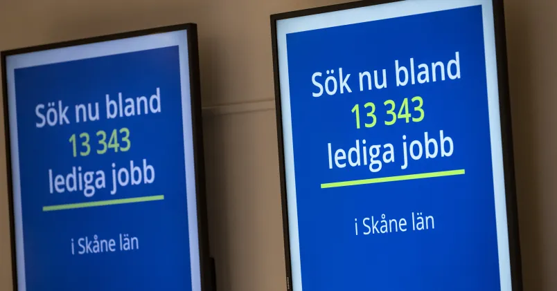 Söka jobb på Arbetsförmedlingen