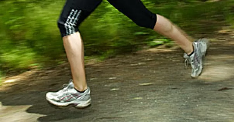 joggning i skogen - bra motion