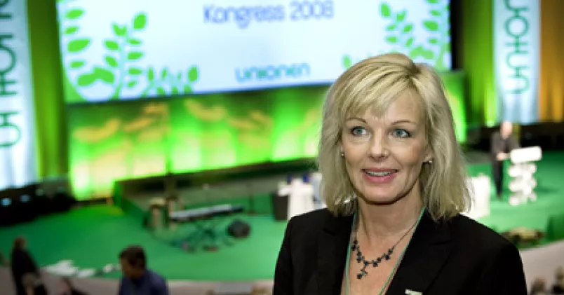 Cecilia Fahlberg är Unionens nya ordförande