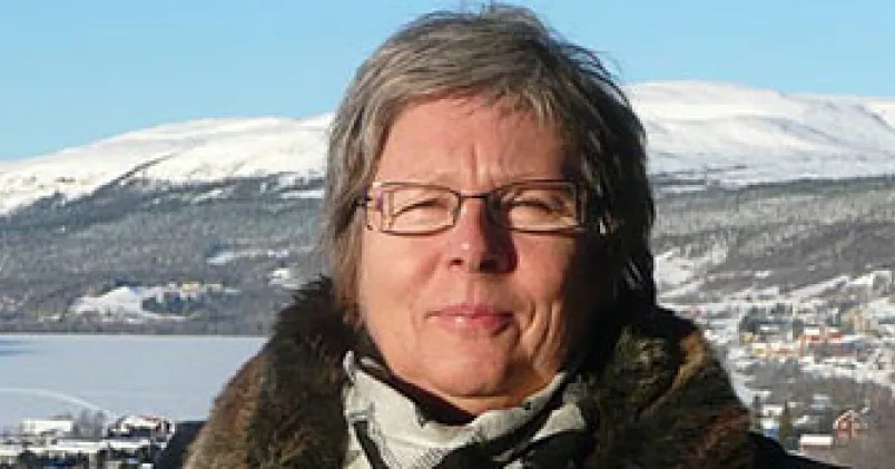Eva Dufva gillar att visa upp sitt Åre.