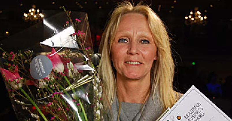 Nina Ottosson har utsetts till Årets företagerska.