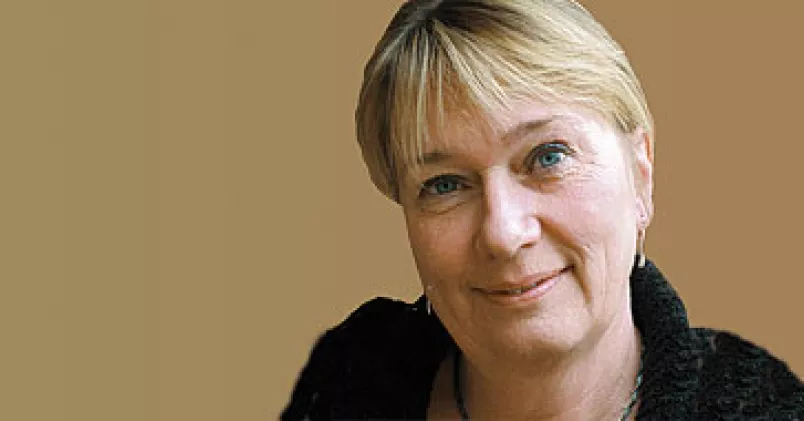 Ingela af Geijerstam är förlagsredaktör och ser till att manus blir färdig bok.