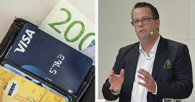 Martin Linder, Unionens ordförande, under Facken inom industrins presskonferens. Tomas Oneborg / SvD / TT, Jessica Gow / TT