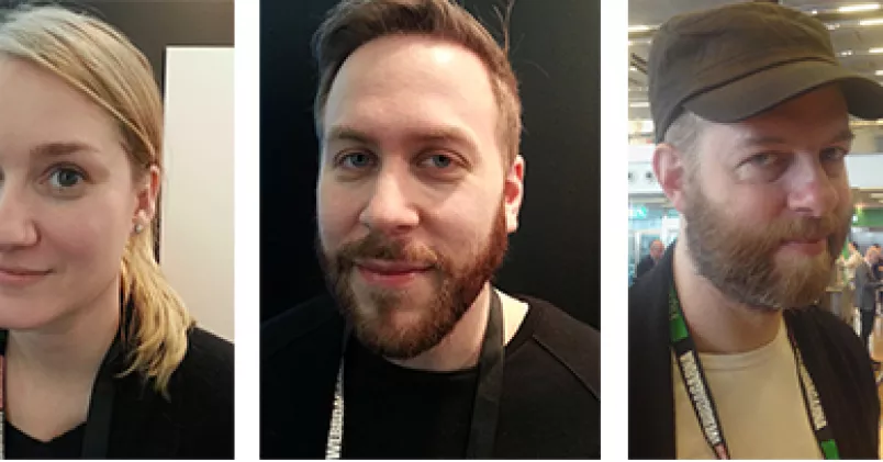 Från vänster: Daniel Strömberg, Martina Lidman, Magnus Pedersen, Martin Testorf, Linda Johansson Kollega