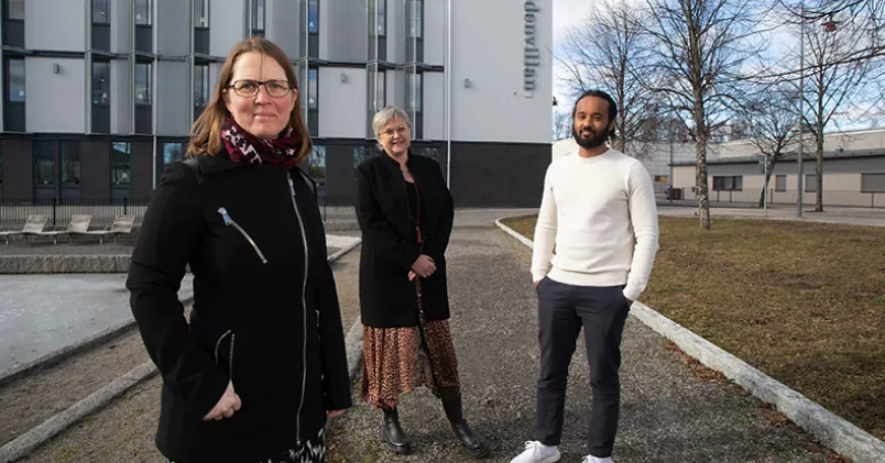 Kerstin Drejholt, Åsa Aniliadis och Eyob Kifle i klubbstyrelsen förhandlade om arbetstidsförkortningen på Fiskarhedenvillan. Att man har fått till en kortad arbetstid har lett till ökat fackligt engagemang på arbetsplatsen och att man bildat en riksklubb som omfattar anställda i Stockholm och Göteborg. Lars Dahlström