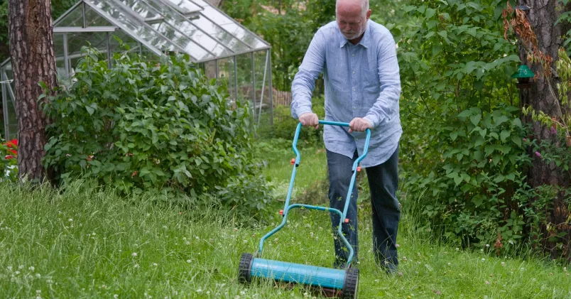 Gräsklipparen - inte så oskyldig som den kan se ut. Leif R Jansson/TT