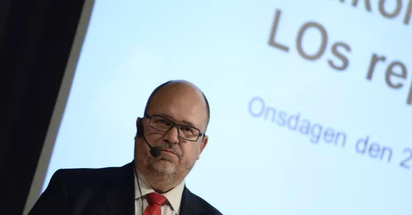 LO-facken går in i avtalsrörelsen 2016 var för sig. Pontus Lundahl/TT
