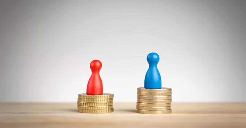 Löneskillnaden mellan män och kvinnor har minskat årligen sedan 2007, då Medlingsinstitutet började mäta skillnaden. Shutterstock