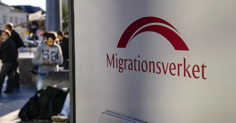 Migrationsverket som ansvarar för försörjning och boende i väntan på asyl, förutsatt att du inte har ordnat boende på egen hand. Anders Wiklund / TT