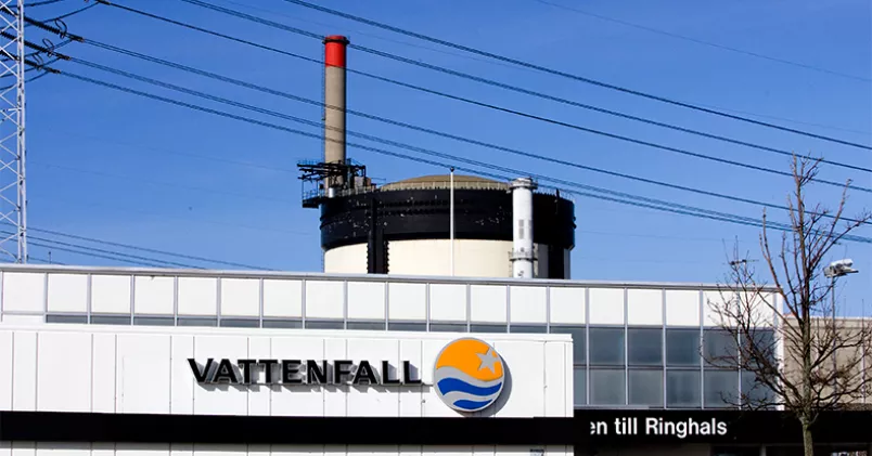 Vattenfalls kärnkraftverk Ringhals.