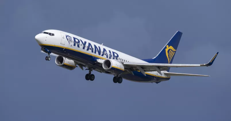 Ryanair slutar att flyga från två destinationer. Den ena är Skavsta i Sverige. Johan Nilsson/TT