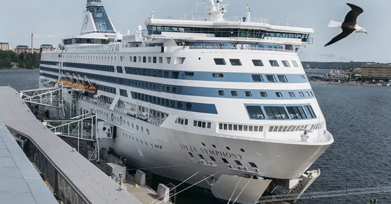 Förra veckan varslade Tallink Silja samtliga ombordanställda på sina två svenskägda fartyg. Lisa Arfwidson / SvD / TT