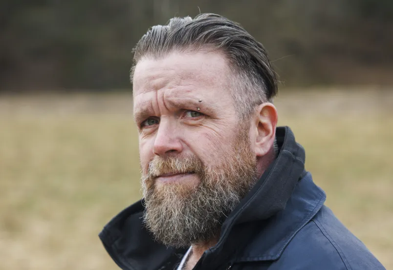 Klas Detrumf fick inte sin sjukpenning godkänd av Försäkringskassan och hamnade på gatan