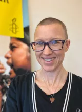 Marianne Gyllenpistol, ordförande i Unionenklubben på Amnesty.