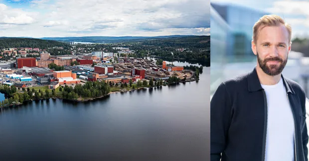 Hitachis fabrik i Ludvika och Anton Ekeström