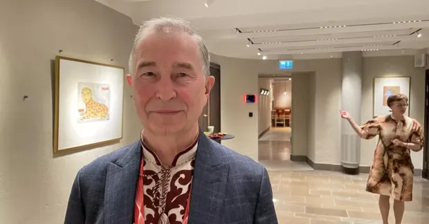 Hryhorii Osovyi, ordförande i det ukrainska fackförbundet FPU.