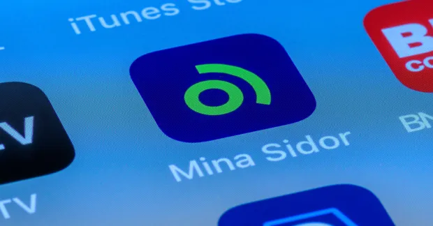 Arbetsförmedlingens app i mobilen 