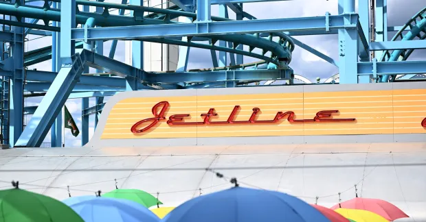 Jetline på Gröna Lund.
