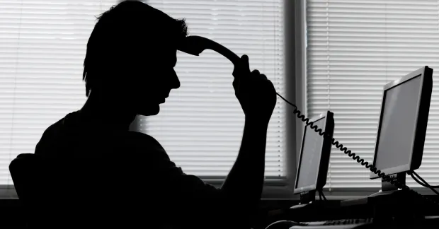 stress på kontoret