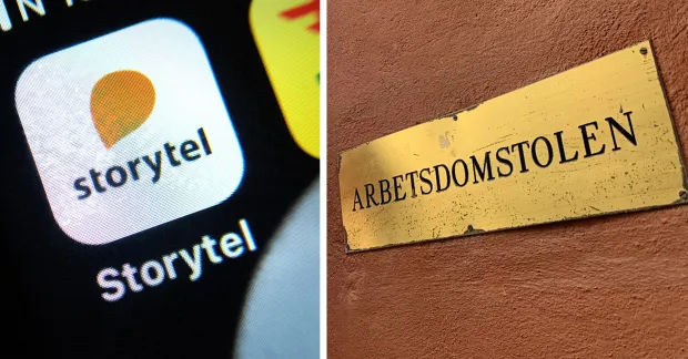 Bild på Storytelsymbol + AD-skylt