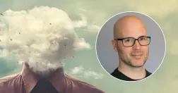 Man med huvudet i ett moln, Dan Dahlén. 