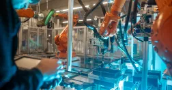 Man skriver ut något på 3D-skrivare