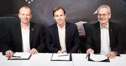 Från vänster, Jykri Raina, Karl-Johan Persson och Anders Ferbe.