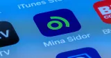 Arbetsförmedlingens app i mobilen 